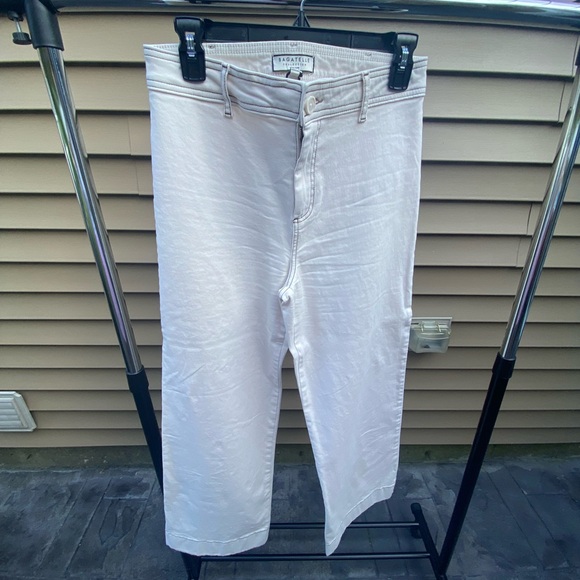 Bagatelle Wide Leg Cropped Pants - Picture 2 of 11